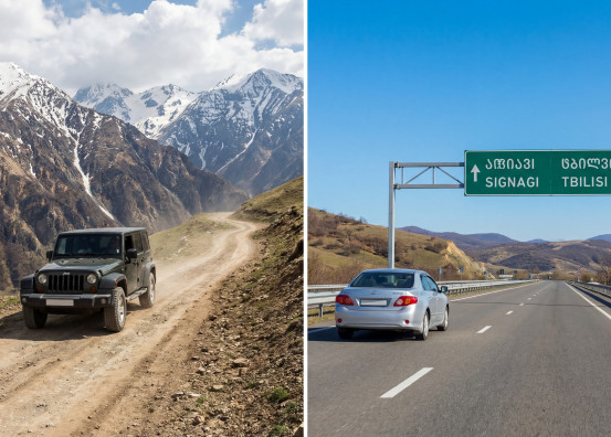 Какую машину брать в Грузии: нужен джип или хватит седана?