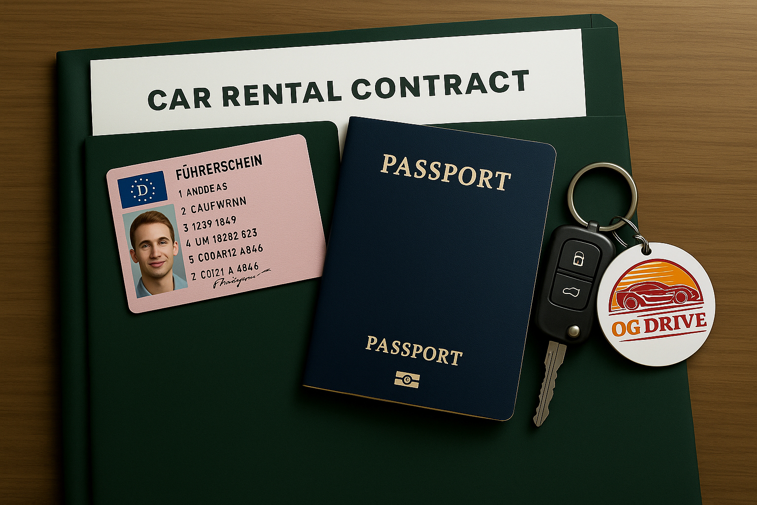 Necessary documents for rental