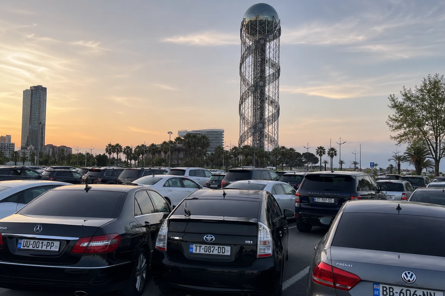 Congested Parking in Batumi