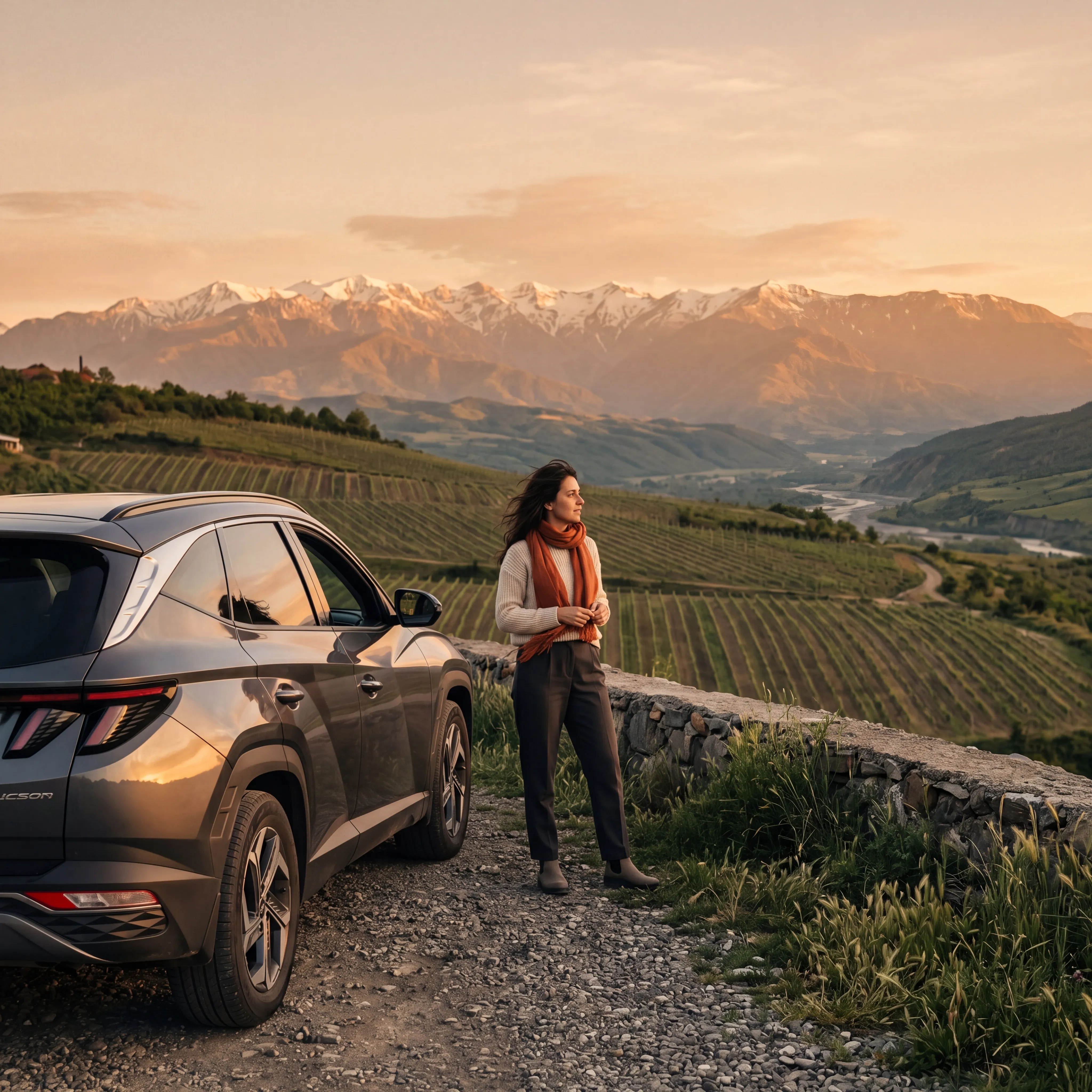 Rental car in Georgia for an independent road trip