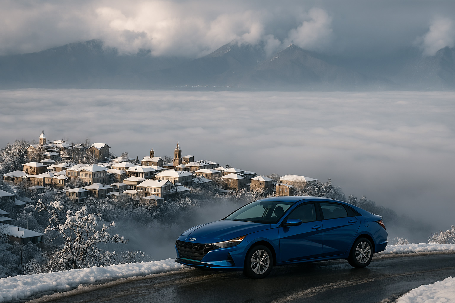 Сигнахи Зимой