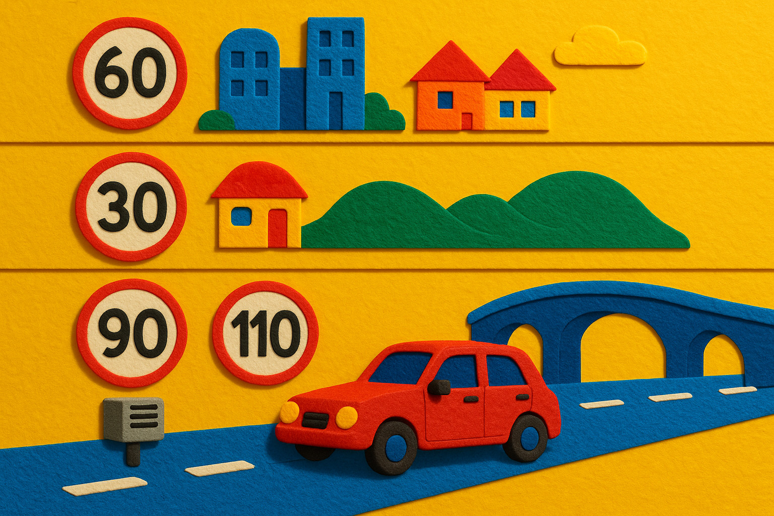 Превышение скорости в Грузии