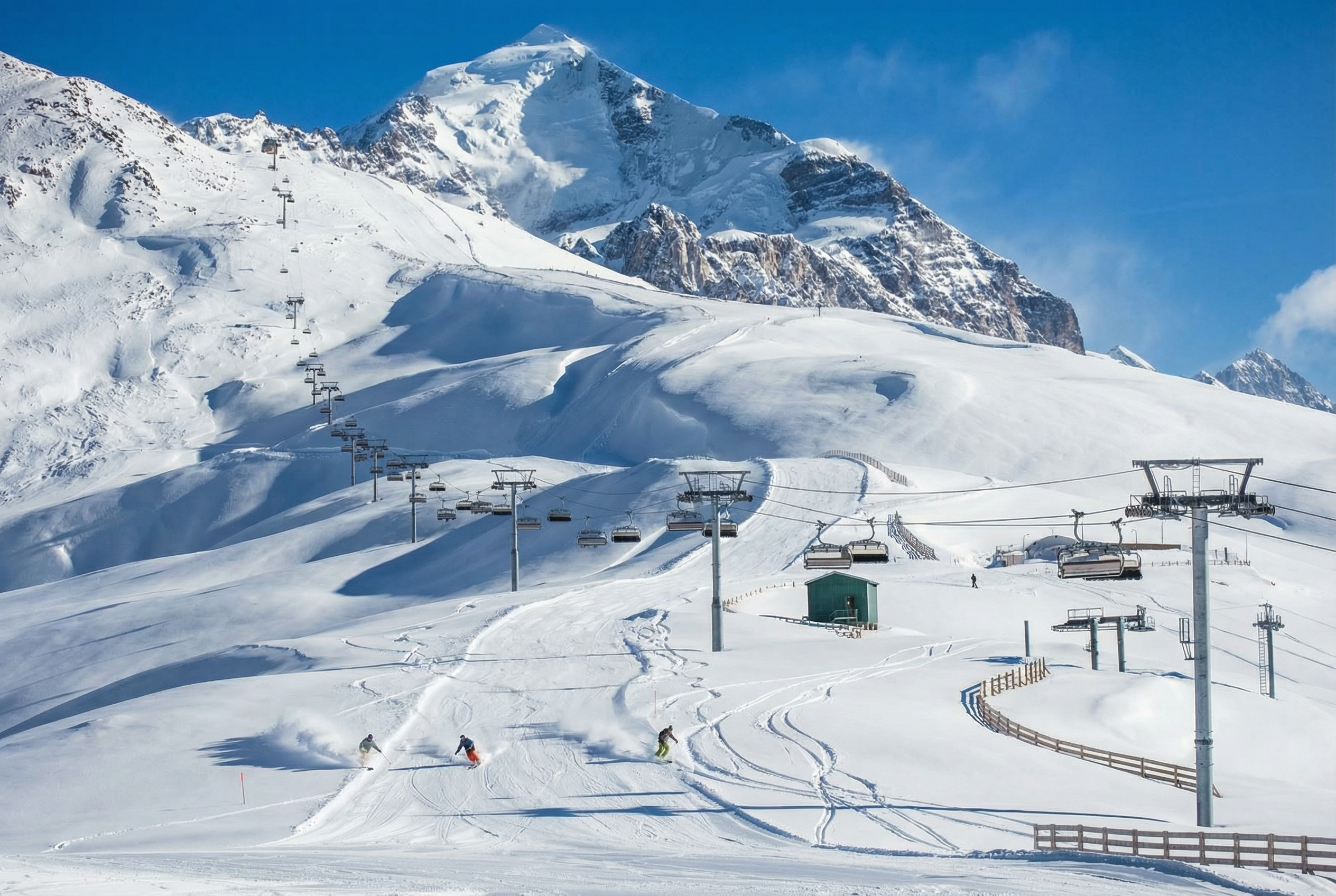 Горнолыжный курорт Тетнульди.